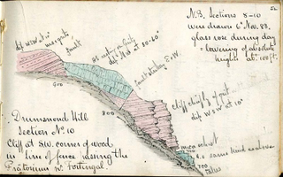 Illustration for article titled This Geological Field Notebook is An Elegant Look at Mountain-Building